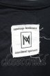 画像7: Moonage Devilment / コットンZIPオーバー Tシャツ 44 ブラック T-25-11-10-011-Mo-ts-YM-ZT (7)