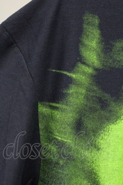 画像4: LAD MUSICIAN / フォトプリントTシャツ　ジョニー・ロットン 44 ブラックxグリーン T-25-11-10-012-LA-ts-YM-ZT (4)