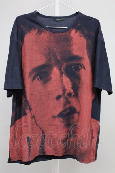 画像1: LAD MUSICIAN / フォトプリントTシャツ　シド・ヴィシャス 44 ブラックＸレッド T-25-11-10-013-LA-ts-YM-ZT (1)