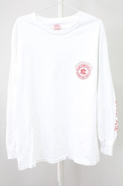 画像1: Moonage Devilment / Print Big カットソー  ホワイト T-25-11-10-015-Mo-to-YM-ZT (1)