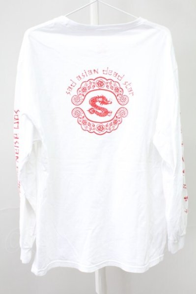 画像2: Moonage Devilment / Print Big カットソー  ホワイト T-25-11-10-015-Mo-to-YM-ZT (2)