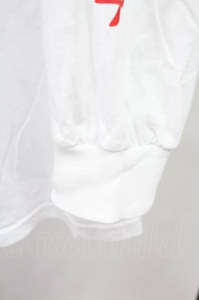 画像4: Moonage Devilment / Print Big カットソー  ホワイト T-25-11-10-015-Mo-to-YM-ZT (4)