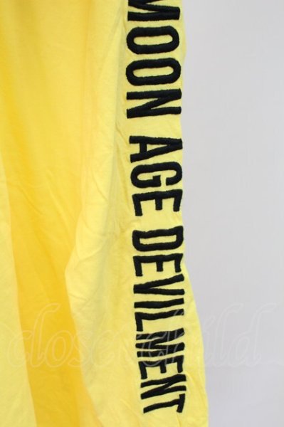 画像3: Moonage Devilment / Embroidery Over L/Sカットソー 42 イエロー T-25-11-10-016-Mo-ts-YM-ZT (3)