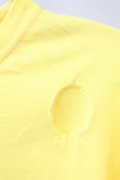 画像4: Moonage Devilment / Embroidery Over L/Sカットソー 42 イエロー T-25-11-10-016-Mo-ts-YM-ZT (4)
