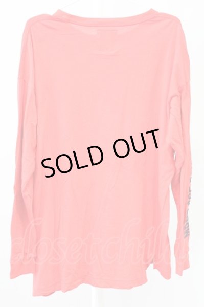 画像2: Moonage Devilment / Embroidery Over L/Sカットソー 44 レッド T-25-11-10-018-Mo-ts-YM-ZT (2)