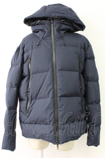 画像1: GOSTAR DE FUGA / 止水ZIPフェザーダウンジャケット 48 ネイビー T-25-11-17-015-GO-ou-YM-ZT (1)