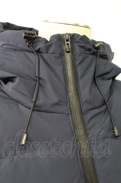 画像4: GOSTAR DE FUGA / 止水ZIPフェザーダウンジャケット 48 ネイビー T-25-11-17-015-GO-ou-YM-ZT (4)