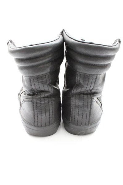 画像2: Moonage Devilment / レザーハイカットスニーカー ソール全長27cm ブラック T-25-11-17-016-Mo-sho-YM-ZT (2)