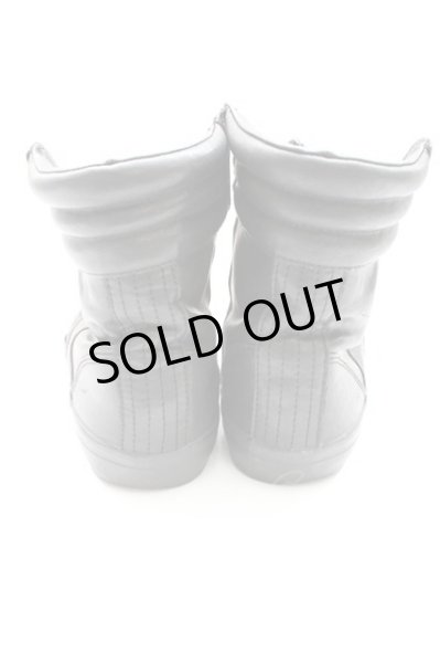 画像2: Moonage Devilment / レザーハイカットスニーカー ソール全長27cm ブラック T-25-11-17-016-Mo-sho-YM-ZT-S008 (2)