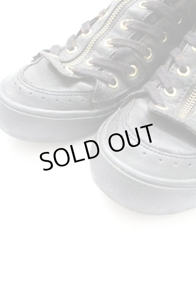 画像5: Moonage Devilment / レザーハイカットスニーカー ソール全長27cm ブラック T-25-11-17-016-Mo-sho-YM-ZT-S008 (5)