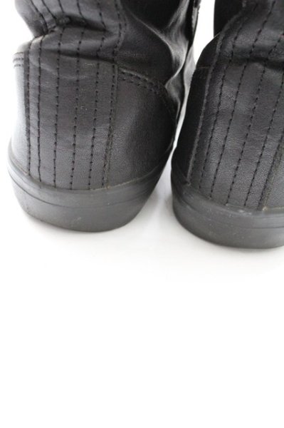 画像8: Moonage Devilment / レザーハイカットスニーカー ソール全長27cm ブラック T-25-11-17-016-Mo-sho-YM-ZT (8)