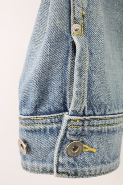 画像6: Moonage Devilment / ×EGO TRIPPING　Embroidery Over Denim ジャケット 44 インディゴ T-25-11-17-002-Mo-ja-YM-ZT (6)