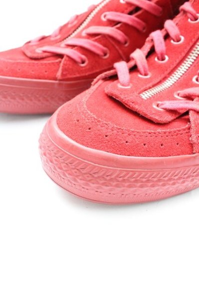 画像6: Moonage Devilment / スウェードレザーハイカットスニーカー ソール全長28cm レッド T-25-11-17-017-Mo-sho-YM-ZT (6)