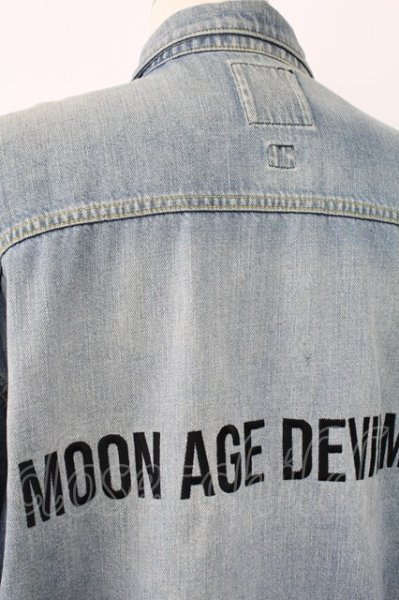 画像8: Moonage Devilment / ×EGO TRIPPING　Embroidery Over Denim ジャケット 44 インディゴ T-25-11-17-002-Mo-ja-YM-ZT (8)