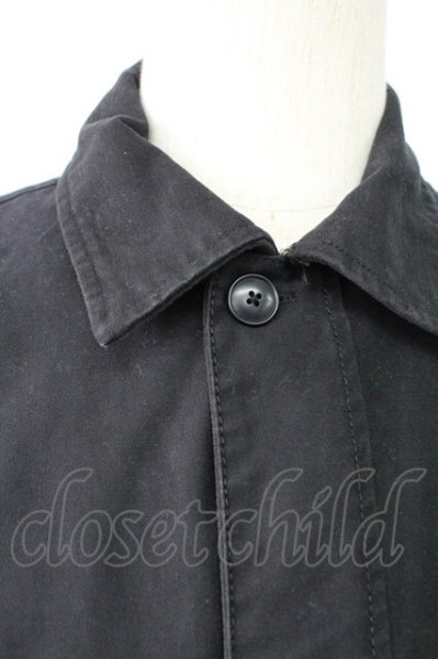 画像3: Moonage Devilment / Embroidery Over Military ジャケット 46 ブラック T-25-11-17-004-Mo-ja-YM-ZT (3)