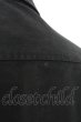 画像7: Moonage Devilment / Embroidery Over Military ジャケット 46 ブラック T-25-11-17-004-Mo-ja-YM-ZT (7)