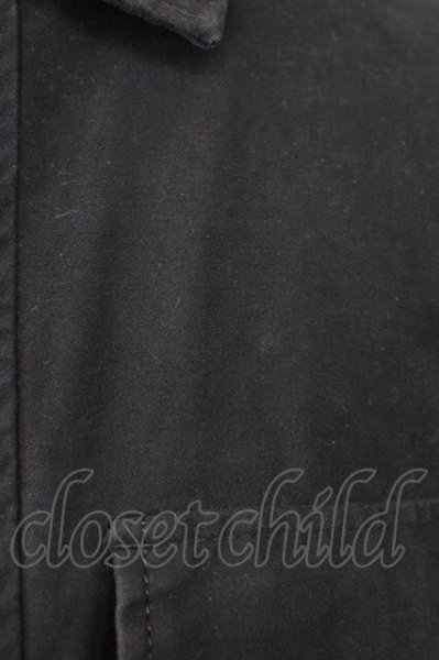 画像8: Moonage Devilment / Embroidery Over Military ジャケット 46 ブラック T-25-11-17-004-Mo-ja-YM-ZT (8)
