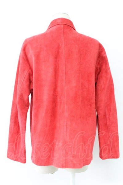 画像2: Moonage Devilment / ×EGO TRIPPING カウスウェードハンティングブルゾン　ジャケット 46 レッド T-25-11-17-005-Mo-ja-YM-ZT (2)