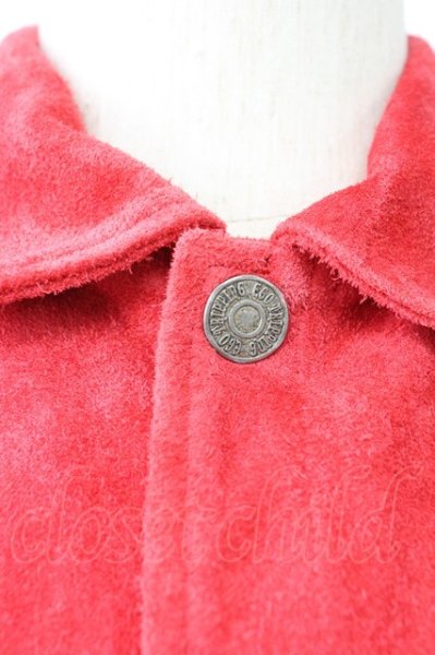 画像3: Moonage Devilment / ×EGO TRIPPING カウスウェードハンティングブルゾン　ジャケット 46 レッド T-25-11-17-005-Mo-ja-YM-ZT (3)