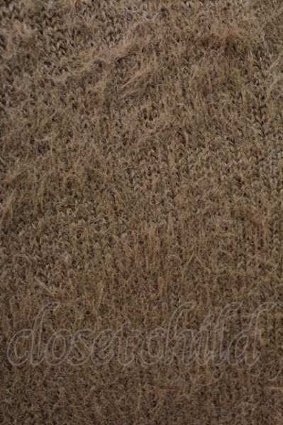 画像6: Moonage Devilment / モヘア混シャギーニットカーディガン 2 ブラウン T-25-11-17-001-Mo-to-YM-ZT (6)