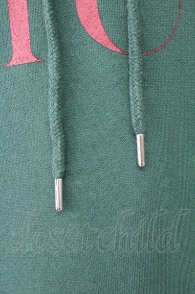 画像4: Moonage Devilment / MUD PRINT BIG パーカー  グリーン T-25-11-17-008-Mo-to-YM-ZT (4)