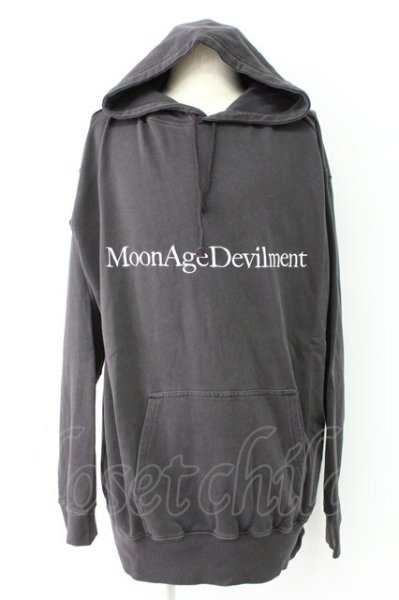 画像1: Moonage Devilment / GLAM ADDICTION LIMITED パーカー F ユーズドブラック T-25-11-17-009-Mo-to-YM-ZT (1)
