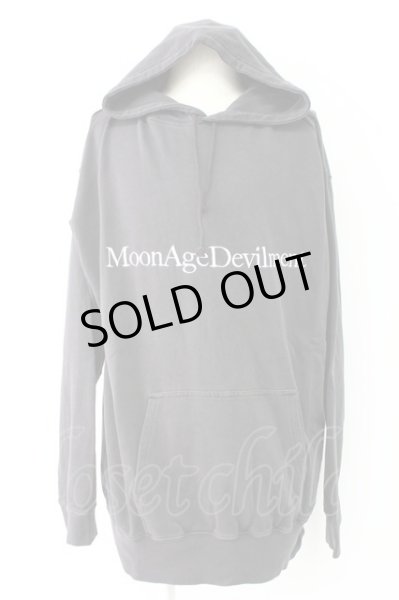 画像1: Moonage Devilment / GLAM ADDICTION LIMITED パーカー F ユーズドブラック T-25-11-17-009-Mo-to-YM-ZT (1)