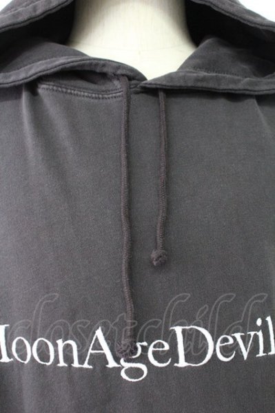 画像3: Moonage Devilment / GLAM ADDICTION LIMITED パーカー F ユーズドブラック T-25-11-17-009-Mo-to-YM-ZT (3)