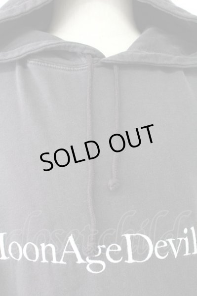 画像3: Moonage Devilment / GLAM ADDICTION LIMITED パーカー F ユーズドブラック T-25-11-17-009-Mo-to-YM-ZT (3)