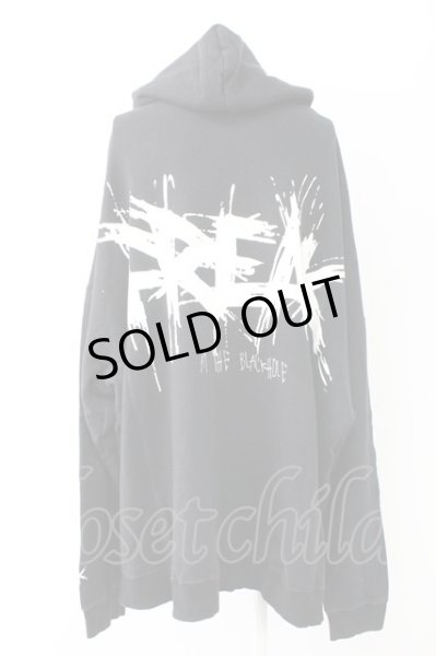 画像2: Moonage Devilment / SUPER BIG パーカー F ブラック T-25-11-17-011-Mo-to-YM-ZT (2)