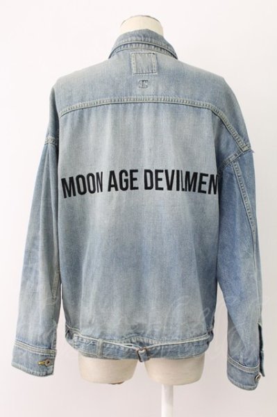画像2: Moonage Devilment / ×EGO TRIPPING　Embroidery Over Denim ジャケット 44 インディゴ T-25-11-17-002-Mo-ja-YM-ZT (2)