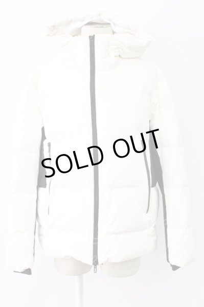 画像1: GOSTAR DE FUGA / 止水ZIPフェザーダウンジャケット 48 ホワイトｘブラック T-25-11-17-013-GO-ou-YM-ZT (1)