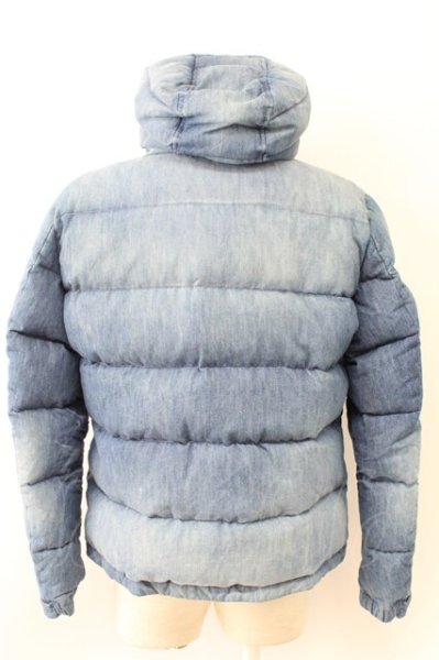 画像2: LUDI / デニムフェザーダウンジャケット L インディゴ T-25-11-17-014-BE-ou-YM-ZT (2)