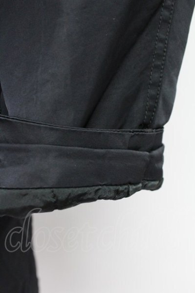 画像9: SHELLAC / ラクーンファー襟N-3ブルゾンジャケット 46 ブラック T-25-11-18-012-SH-ou-YM-ZT (9)