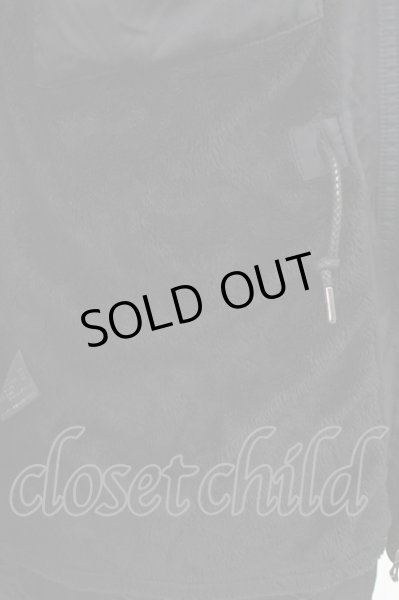 画像11: SHELLAC / ラクーンファー襟N-3ブルゾンジャケット 46 ブラック T-25-11-18-012-SH-ou-YM-ZT-M116 (11)