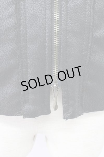 画像5: 14th Addiction / 裏ボアフーディーブルゾン 0（レディース） ブラック T-25-11-18-013-14-ja-YM-ZT (5)