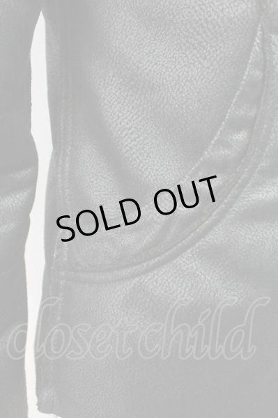 画像6: 14th Addiction / 裏ボアフーディーブルゾン 0（レディース） ブラック T-25-11-18-013-14-ja-YM-ZT (6)