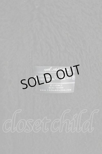 画像10: 14th Addiction / 裏ボアフーディーブルゾン 0（レディース） ブラック T-25-11-18-013-14-ja-YM-ZT (10)