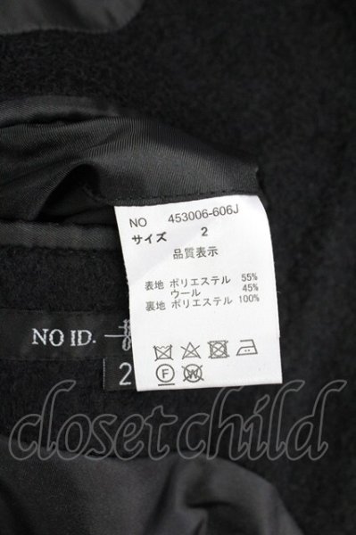 画像8: NO ID. BLACK / モーニングジャケット 2 ブラック T-25-11-18-014-NO-ou-YM-ZT (8)