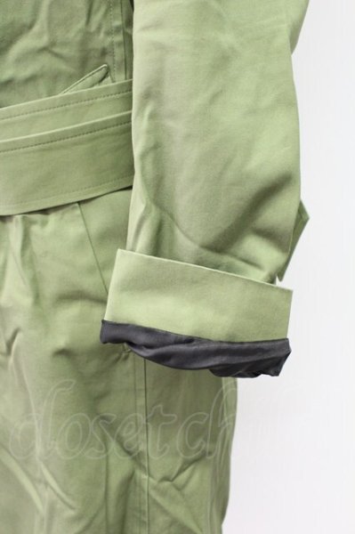 画像7: NO ID. / ベンタイルトレンチコート 1 カーキ T-25-11-18-004-NO-ou-YM-ZT (7)