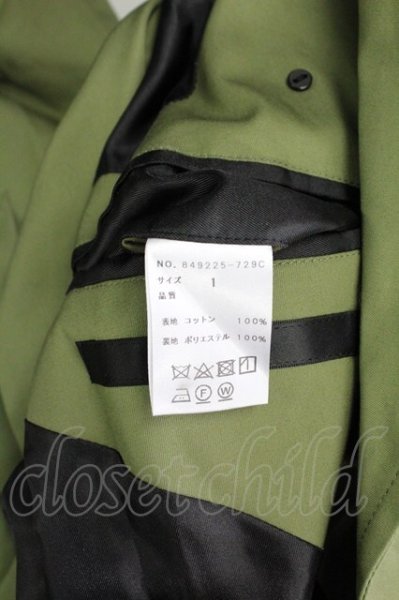 画像9: NO ID. / ベンタイルトレンチコート 1 カーキ T-25-11-18-004-NO-ou-YM-ZT (9)