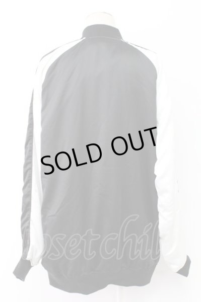 画像2: CIVARIZE / Narrateビッグシルエットスカジャン 44 ブラックｘホワイト T-25-11-18-006-CI-ja-YM-ZT-M116 (2)