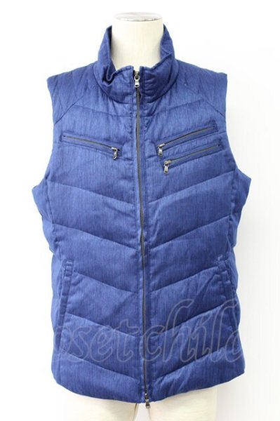 画像1: TORNADO MART / スタンドライダースダウンベスト LL ネイビー T-25-11-18-002-TO-to-YM-ZT (1)