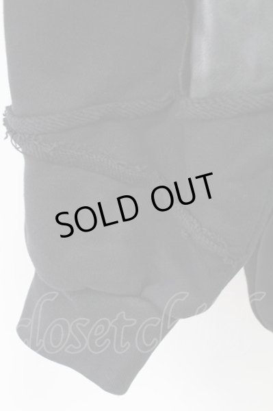 画像6: CIVARIZE / ショルダージップPUレザーパッチワークプルオーバー F ブラック T-25-11-18-007-CI-to-YM-ZT-ML015 (6)