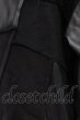 画像8: CIVARIZE / ショルダージップPUレザーパッチワークプルオーバー F ブラック T-25-11-18-007-CI-to-YM-ZT (8)