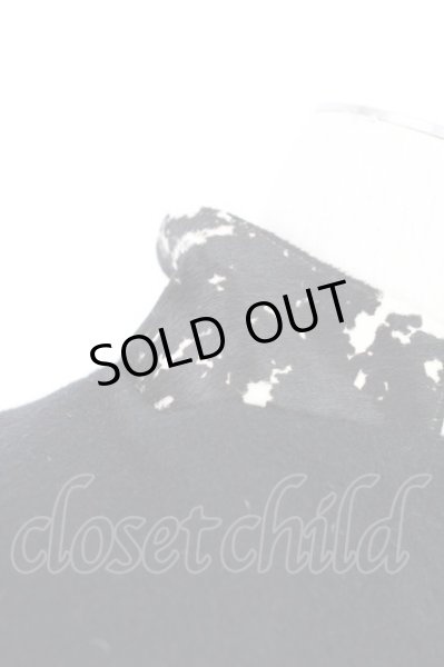 画像7: SHELLAC / ハラコ襟アテウールチェスターコート 44 ブラック T-25-11-18-008-SH-ou-YM-ZT-M116 (7)