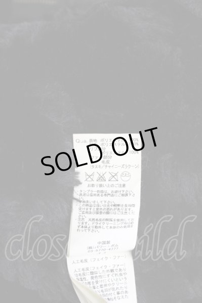 画像10: FUGA / HEAVY RAIN フェイクムートンN-2Bブルゾンジャケット 44 ブラック T-25-11-18-009-FU-ou-YM-ZT (10)