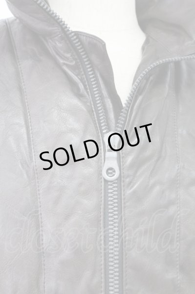 画像4: BACKLASH / バッファローレザーホワイトグースダウンジャケット 2（M） ダークブラウン T-25-11-18-010-BA-ja-YM-ZT-ML038 (4)