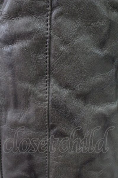 画像7: BACKLASH / バッファローレザーホワイトグースダウンジャケット 2（M） ダークブラウン T-25-11-18-010-BA-ja-YM-ZT (7)