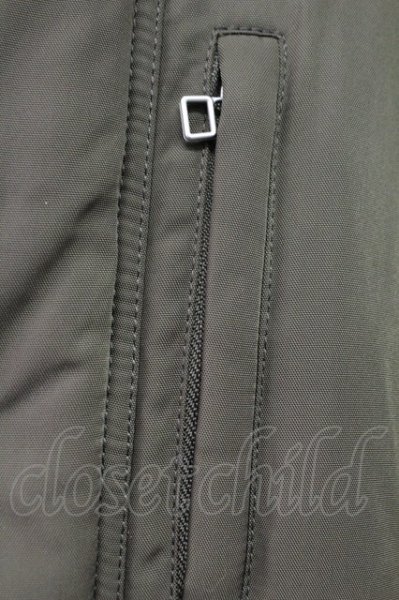 画像6: NO ID. / ナイロン中綿フーデッドハーフコート 3 カーキ T-25-11-18-011-NO-ou-YM-ZT (6)